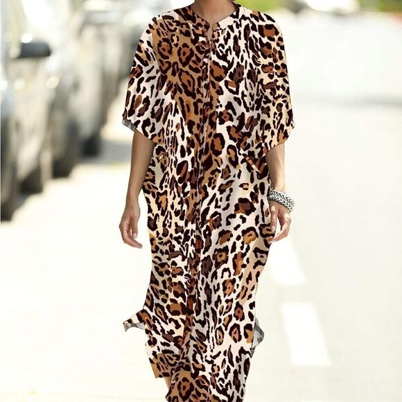 Leopard Kaftan  - Picture 6 of 6